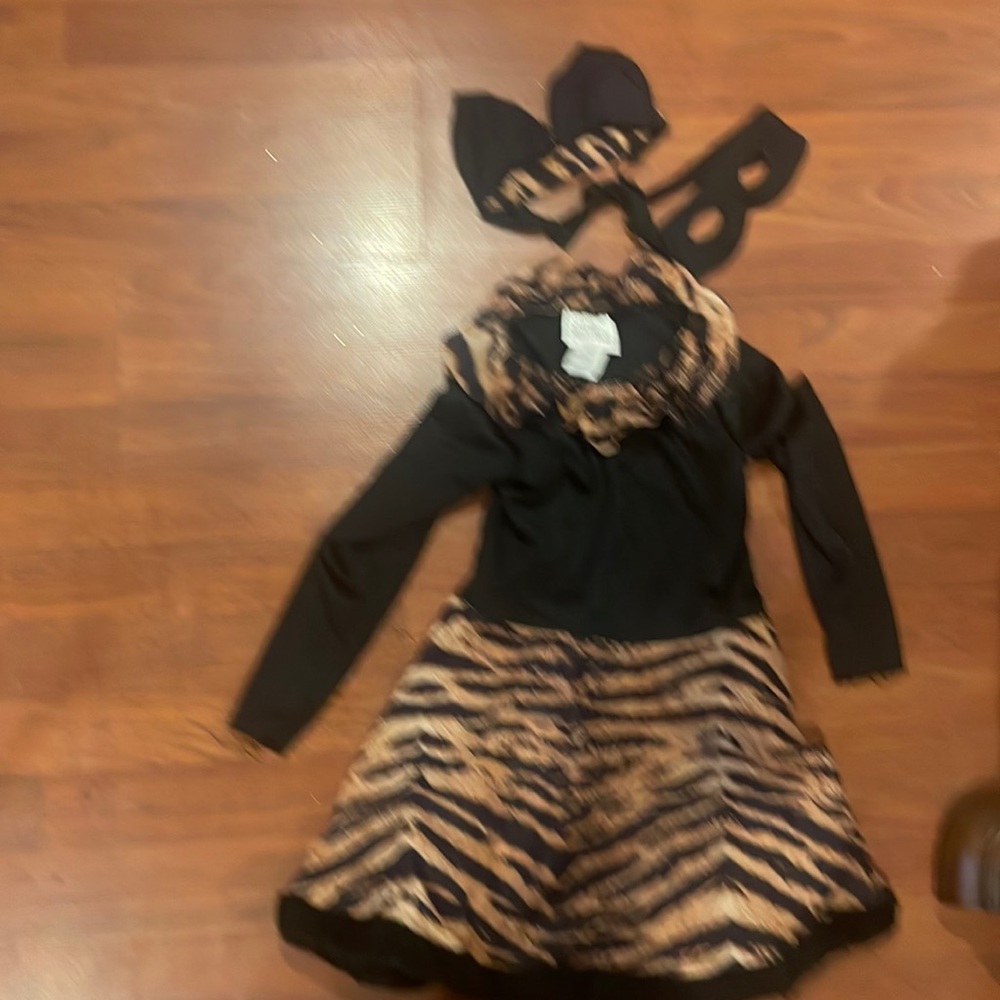 Very cute kids little tiger costume
